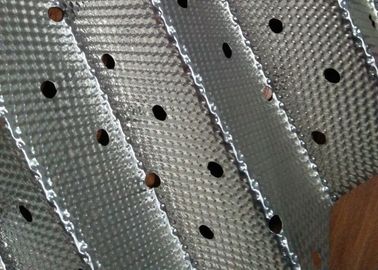 SS316L estructuró el tratamiento de superficie acanalado del corrugación de la hoja de metal que embalaba